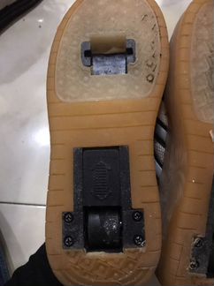 Кеды с роликами