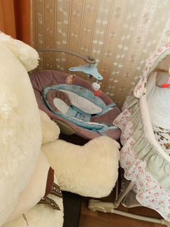 Детские качели шезлонг