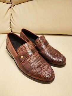 Новые Лоферы нат. Крокодил 40-41