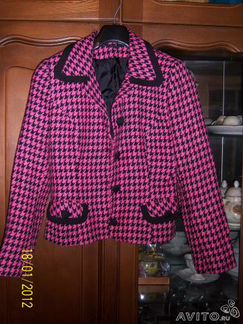 Жакет теплый