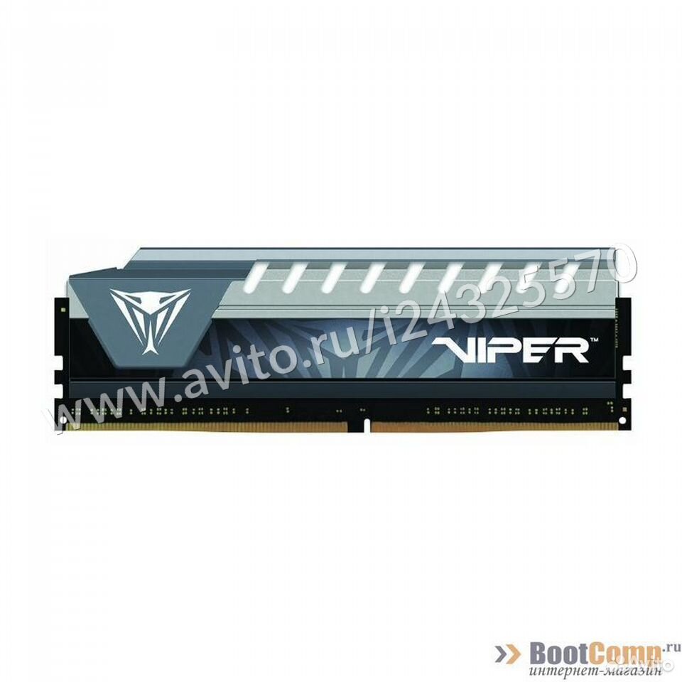 84012410120  Оперативная память DDR4 4Gb 2400MHz Patriot Viper 