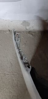 Bmw f10 М пакет передний бампер в сборе белый