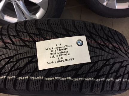 Новые зима липучка R17 BMW X1/X2 F48/F39