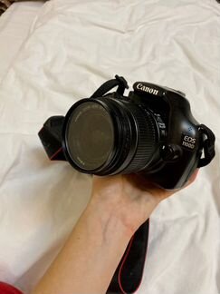 Зеркальный фотоаппарат Canon EOS 1100D + EFS 18-55