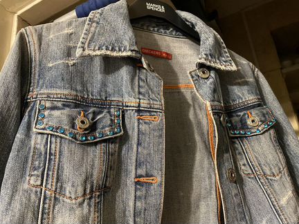 Джинсовка со стразами