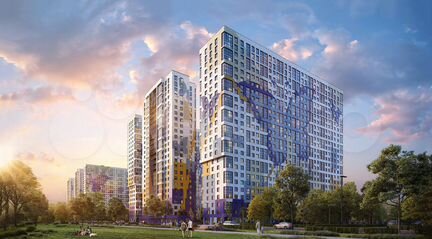 1-к квартира, 42.3 м², 9/25 эт.