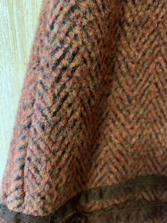 Юбка женская теплая шерстяная