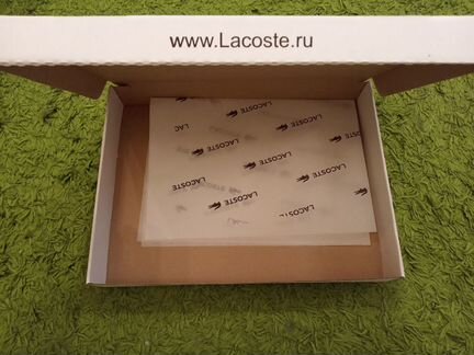 Коробка Lacoste оригинал