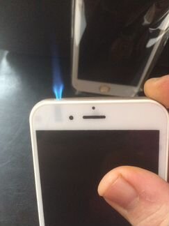 iPhone Зажигалка с турбо огнём, с фонариком