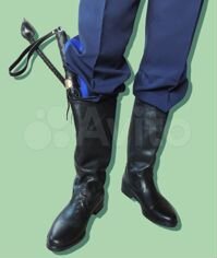 Сапоги хромовые яловые юхтивые