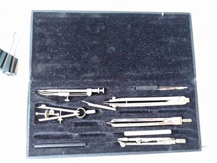 Готовальня. Набор для черчения. Чехословакия