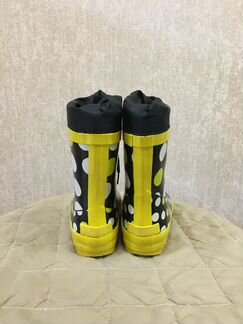 Резиновые сапоги 23,5 размер утеплённые