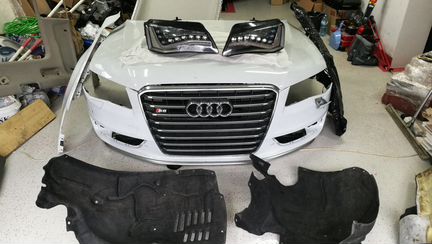 Audi A8 D4 дорест Капот Бампер Крыло Панель