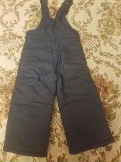 Полукомбинезон зимний для мальчика 2 лет