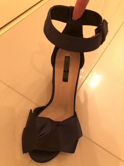 Туфли женские, новые, 36 размер, атласные