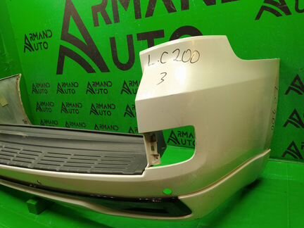 Бампер задний Toyota Land Cruiser 200 рестайлинг 2