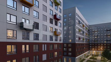 1-к квартира, 51.6 м², 5/14 эт.