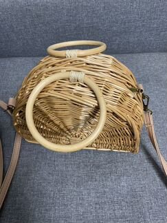 Соломенная сумочка