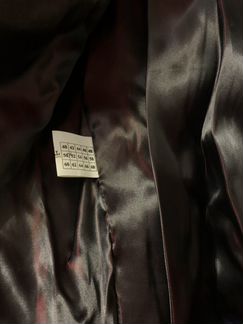 Жилет (натуральный мех и кожа)