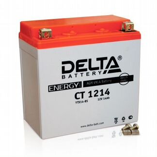 Аккумулятор Delta AGM 14Ач прям. поляр. CT1214