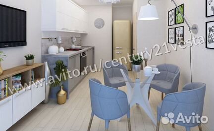 Студия, 21.7 м², 19/27 эт.