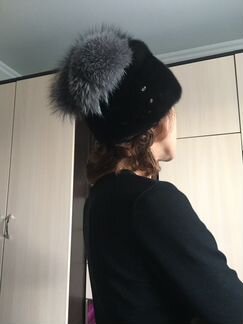 Шапка норковая