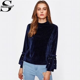 Бархатная блузка (новая)