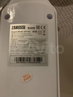 Вентилятор напольный Zanussi ZFF-901