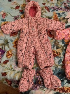 2 комбинезона (Осенний и зимний) 68 размер