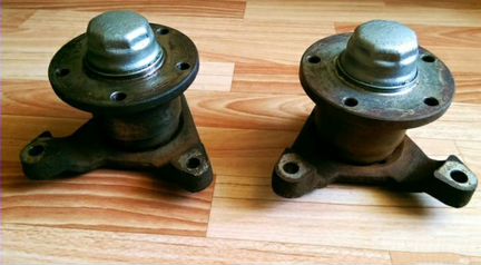 Газ 31105 Волга. Кулак поворотный в сборе