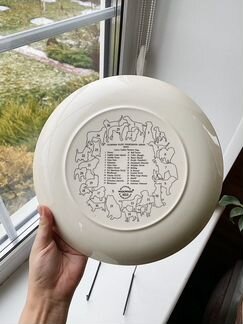 Wedgwood тарелка календарь 1984 год, собаки, Англи