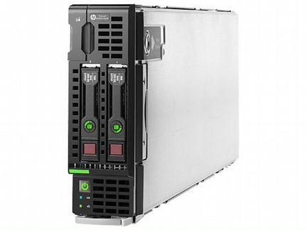 Лезвие HP BL460c G9, 2xE5-2698v3, 128GB, B140i)