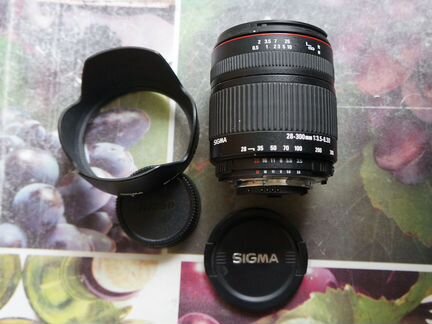 Объектив Sigma 28-300 3.5-6.3 D Macro for Nikon