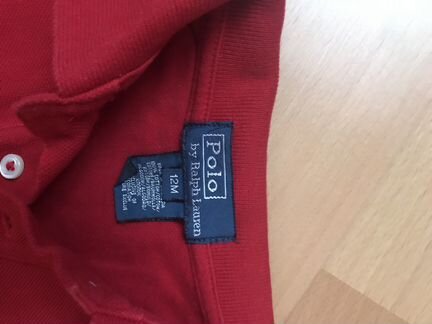 Поло для мальчика polo by Ralph Lauren 12m