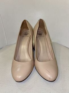 Эконика нежно-розовые туфли на каблуке 36 размер