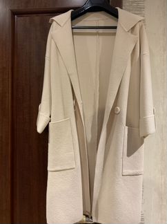 Пальто женское вязаное