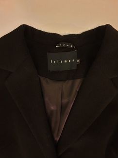 Шерстяное демисезонное пальто Frizman р.50(52)