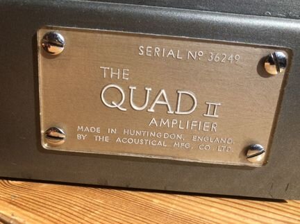 Моно-усилитель THE quad II amplifier