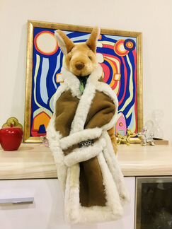 Ugg шарф меховой