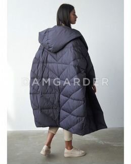 Пуховик одеяло оверсайз новый женский зимний