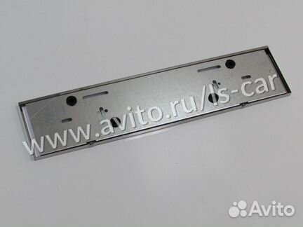 Рамка для номера 004 хром