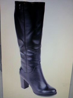 Сапоги зимние, нат. кожа+ нат. мех. новые. 38 разм