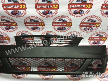Бампер передний Рено Логан Фаза 2