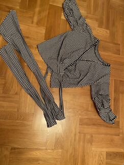 Рубашка Zara с запахом