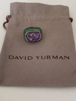 Серебряное кольцо David Yurman Amethyst