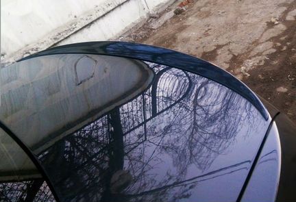 Тюнинг спойлер лезвие бмв ф10