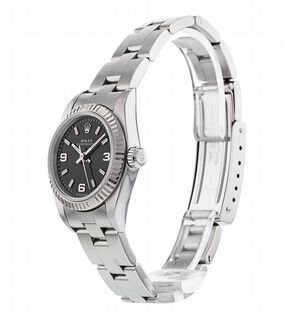 Rolex Oyster Perpetual Non-Date Steel & White Gold
