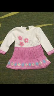 Новое платье на годик для девочки