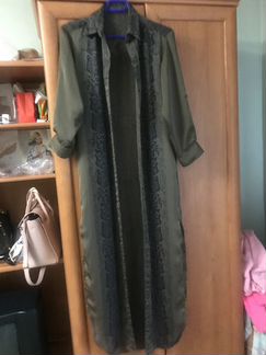 Платье-рубашка в пол Guess