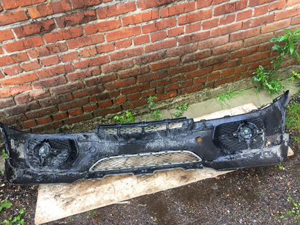 Бампер передний BMW X6 E71 black